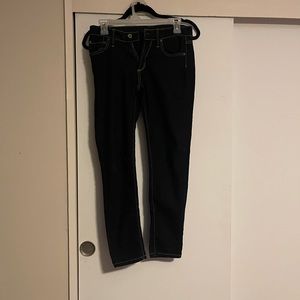 Dark denim jeans/jeggings